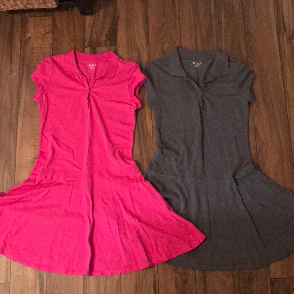 The Children’s Place polo school uniform dresses